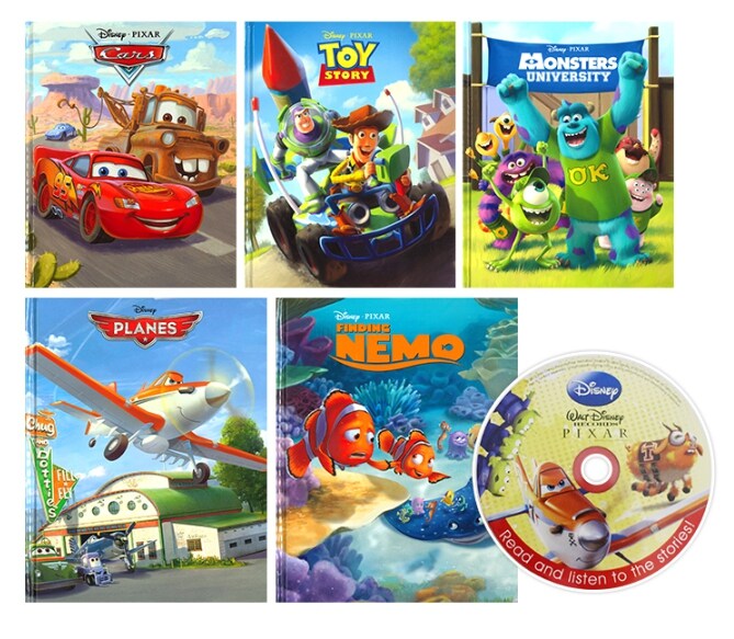 [중고] Disney My Favorite Adventures 5 Stroybooks Box Set + CD (Hardcover 5권 + CD 1장)