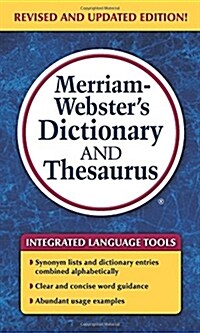 Merriam-Websters Dictionary and Thesaurus (Mass Market Paperback, Revised, Update)
