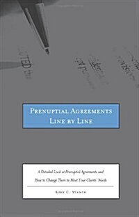 Prenuptial Agreements Line by Line (Paperback, Compact Disc)