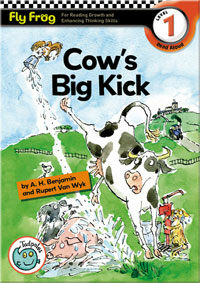 Fly Frog Level 1-5 Cow's Big Kick (Paperback) - Book + Workbook + Audio CD