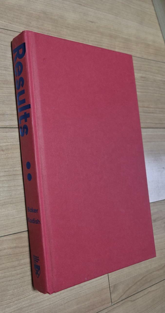 [중고] Results: Getting Beyond Politics to Get Important Work Done (Hardcover)