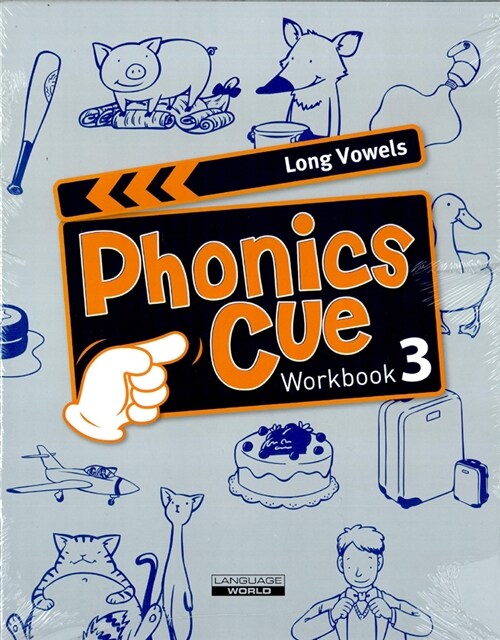 Phonics Cue 3 Set : Long Vowels (Student Book + Workbook + CD)