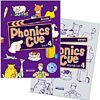 [중고] Phonics Cue 4 Set : Blends (Student Book + Workbook + CD)
