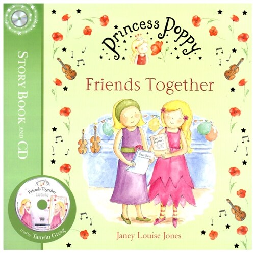 [중고] Princess Poppy : Friends Together (Paperback + CD 1장)