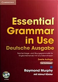 Essential Grammar in Use with Answers and CD-ROM German Klet (Paperback)