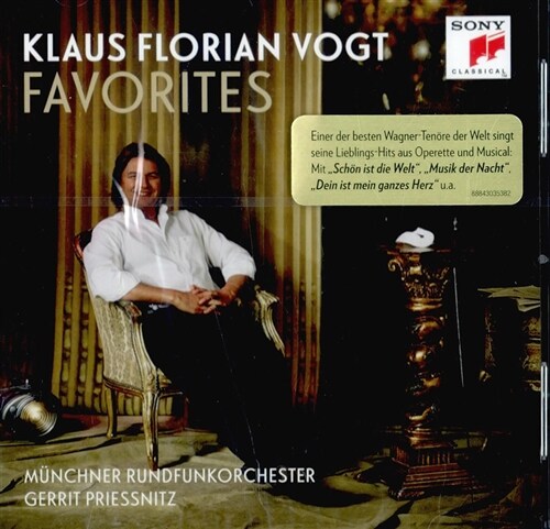 [수입] Klaus Florian Vogt - Favorites (레하르, 번스타인, 쇤버그의 노래)