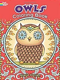 Owls Coloring Book (Paperback)