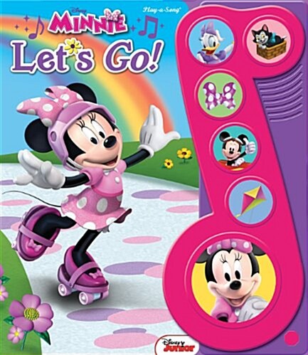 Disney Minnie: Lets Go! (Hardcover)