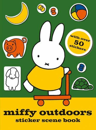 Miffy Outdoors Sticker Scene Book (Paperback)