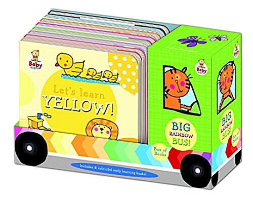 Baby Steps Big Rainbow Bus X8 Boxset (Hardcover)