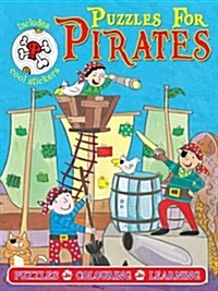 Pirate Puzzles Blue (Paperback)