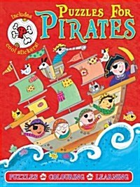 Pirate Puzzles Red (Paperback)