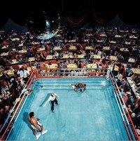 Neil Leifer. Homage to Ali. ‘Ali vs. Foster, 1972‘