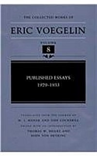 Published Essays, 1929-1933 (Cw8) (Hardcover)