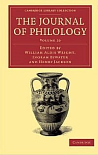 The Journal of Philology (Paperback)