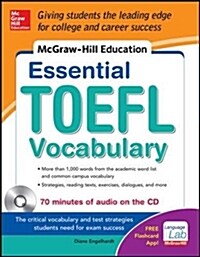 McGraw-Hill Education Essential Vocabulary for the TOEFL(R) Test with Audio Disk (Hardcover)