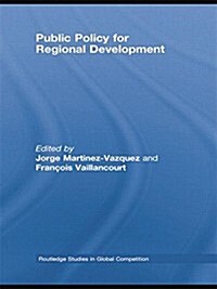 Public Policy for Regional Development (Paperback)