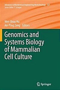 Genomics and Systems Biology of Mammalian Cell Culture (Paperback, 2012)