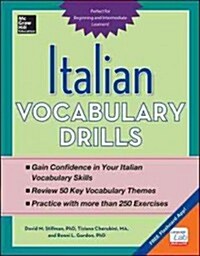 Italian Vocabulary Drills (Paperback)