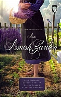 An Amish Garden (Hardcover, Large Print)