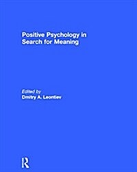 Positive Psychology in Search for Meaning (Hardcover)