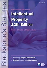 Blackstones Statutes on Intellectual Property (Paperback)