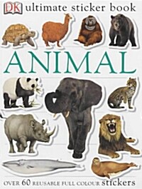 Animals Ultimate Sticker Book (Paperback)