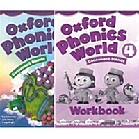 [세트] Oxford Phonics World Level 4 SET (Studentbook + Workbook)