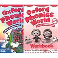 [세트] Oxford Phonics World Level 5 SET (Studentbook + Workbook)