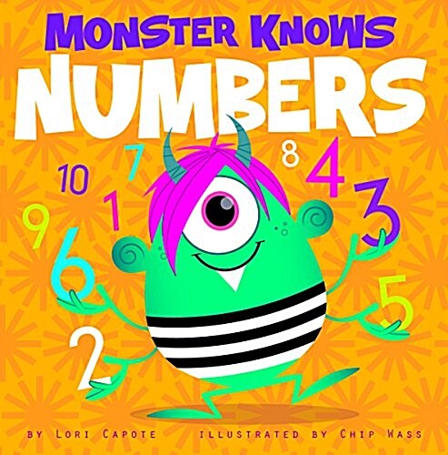 Monster Knows Numbers (Board Books)
