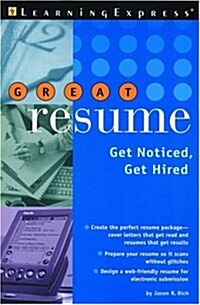 Great Resume!: Stand Out from the Crowd (Paperback)