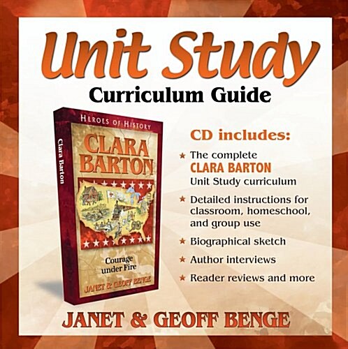 Clara Barton Unit Study Guide (Heroes of History Series) (Audio CD, Study Guide)