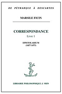 Correspondance Livre I (Paperback)