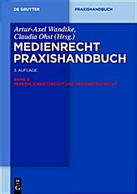 Personlichkeitsrecht Und Medienstrafrecht (Hardcover, 3rd)