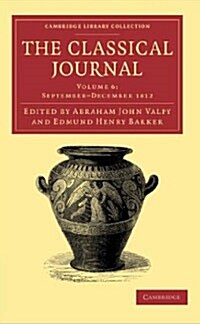 The Classical Journal (Paperback)