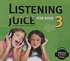 [중고] Listening Juice for Kids 3 - CD 3장