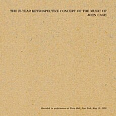[수입] The 25-Year Retrospective Concert Of The Music Of John Cage [180g 2LP+Exhaustive Booklet]