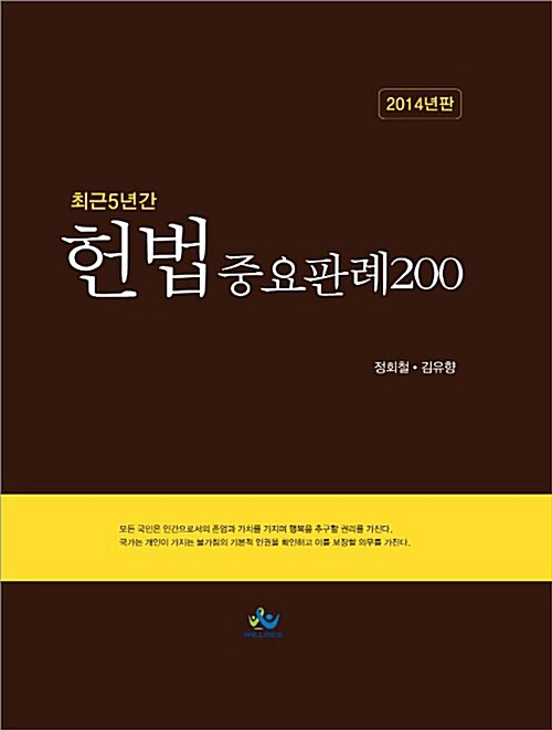 2014 헌법중요판례 200