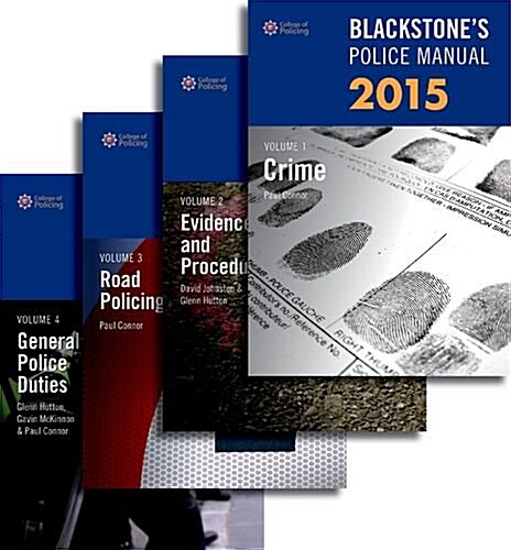 Blackstones Police Manuals 2015 (Paperback)