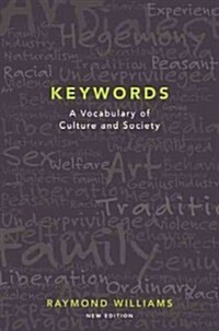 Keywords: A Vocabulary of Culture and Society (Paperback)