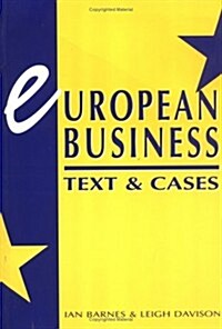 European Business: Text and Cases (Paperback)