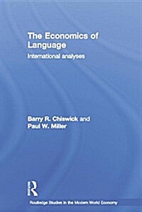 The Economics of Language : International Analyses (Paperback)