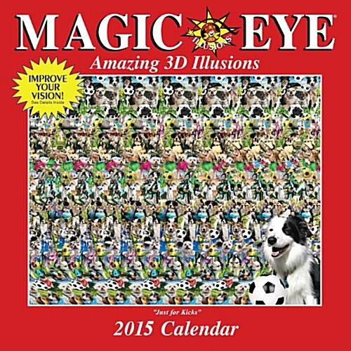 Magic Eye 2015 Calendar (Paperback, Wall)