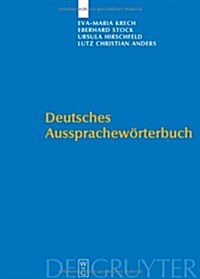 Deutsches Ausspracheworterbuch [With DVD] = German Pronunciation Dictionary (Hardcover)