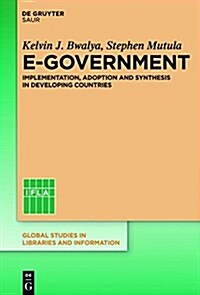 E-Government: Implementation, Adoption and Synthesis in Developing Countries (Hardcover)