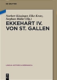 Ekkehart IV. Von St. Gallen (Hardcover)