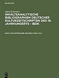 Die Gartenlaube (1853-1880 [-1944]) (Hardcover)