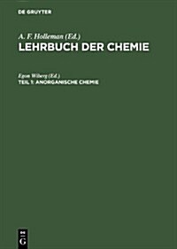 Anorganische Chemie (Hardcover, 30th, 30. Und 31., Du)