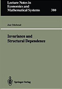 Invariance and Structural Dependence (Paperback, Softcover Repri)