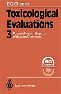 Toxicological Evaluations (Paperback, Softcover Repri)